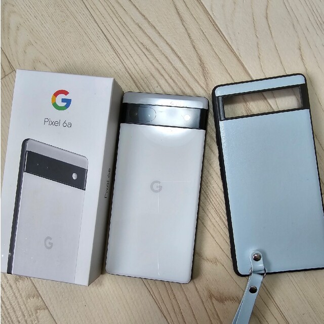 モール福祉 美品 Google Pixel 6a 128GB Chalk simフリー | www