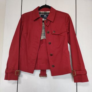 バーバリー(BURBERRY) コート(レッド/赤色系)の通販 200点以上 バーバリー(BURBERRY) コート(レッド/赤色系)の通販 200点以上