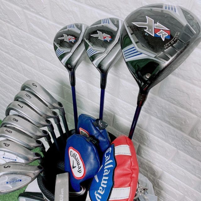 Callaway DUNLOPゴルフクラブメンズ12本セットキャディバッグ付