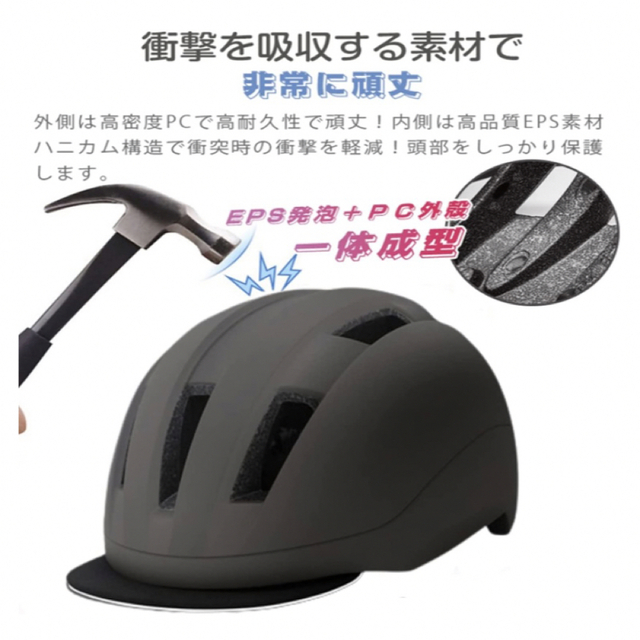 自転車用ヘルメット （通勤通学、ロードバイク、サイクリング）