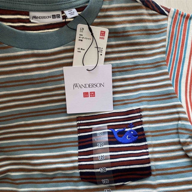 UNIQLO(ユニクロ)のJW ANDERSON UNIQLO コラボTシャツ キッズ/ベビー/マタニティのキッズ服男の子用(90cm~)(Tシャツ/カットソー)の商品写真