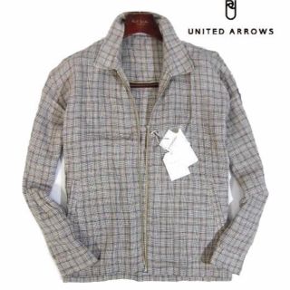 ユナイテッドアローズ(UNITED ARROWS)の【UNITED ARROWS／ユナイテッドアローズ 】麻素材春用薄手のブルゾンM(ブルゾン)