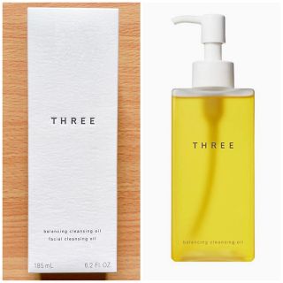 スリー(THREE)のTHREE バランシング クレンジングオイル 185mL(クレンジング/メイク落とし)