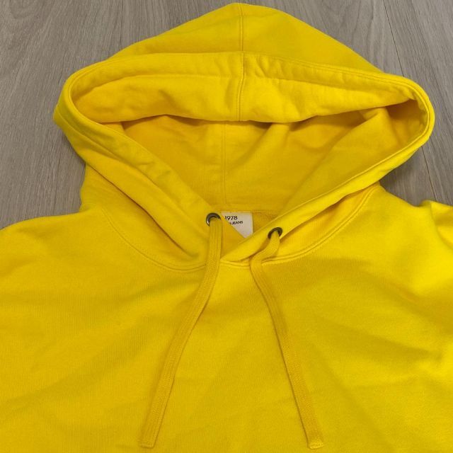 Calvin Klein(カルバンクライン)の正規 CALVIN KLEIN JEANS パーカー Yellow U013 メンズのトップス(パーカー)の商品写真