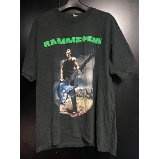 激レア当時物 RAMMSTEIN Tシャツ ヴィンテージ　サイズXL(Tシャツ/カットソー(半袖/袖なし))