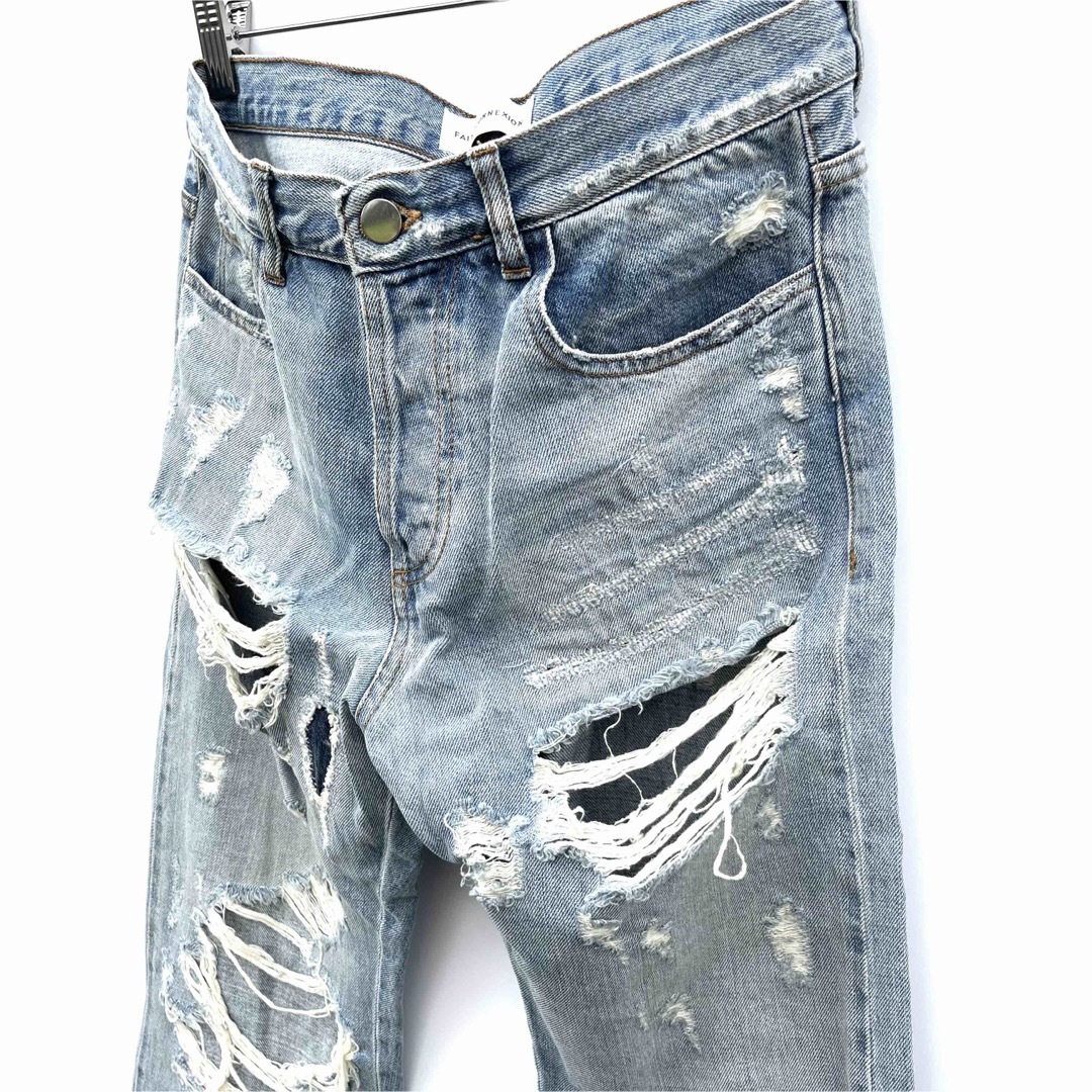 使用感のある中古品FAITH CONNEXION Dstr Boy Denim 29