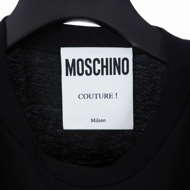 MOSCHINO(モスキーノ)のモスキーノ MOSCHINO 20SS ネズミプリント Tシャツ 半袖 L 黒 メンズのトップス(Tシャツ/カットソー(半袖/袖なし))の商品写真