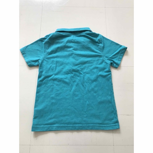 Calvin Klein(カルバンクライン)のキッズ　カルバン クライン　半袖ポロシャツ　Tシャツ　ターコイズ　110cm キッズ/ベビー/マタニティのキッズ服男の子用(90cm~)(Tシャツ/カットソー)の商品写真