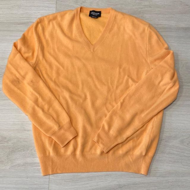 正規 CALVIN KLEIN 205W39NYC セーター オレンジ M-円アイテム