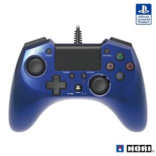 【中古】【連射機能搭載】ホリパッドFPSプラス for PS4 ブルー w17b8b5(その他)