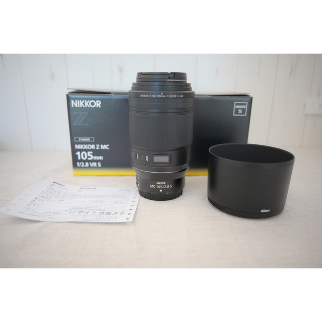 NIKKOR Z MC 105mm f/2.8 VR S  Nikon Z