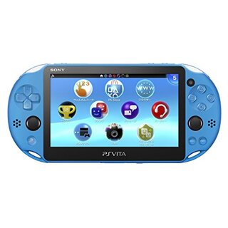 【中古】PlayStation Vita Wi-Fiモデル アクア・ブルー(PCH-2000ZA23) w17b8b5(その他)