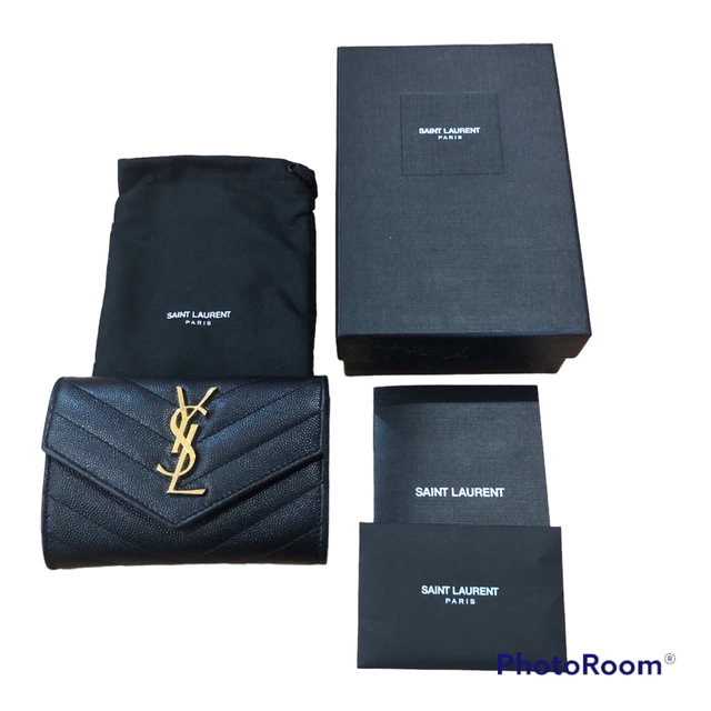 サンローランパリ　ミニ財布　ウォレット　カードケース　YSL