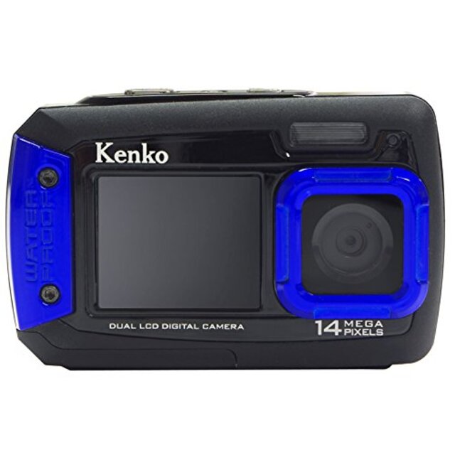 Kenko 防水デュアルモニターデジタルカメラ DSC1480DW IPX8相当防水 1.5m耐落下衝撃 434758 w17b8b5