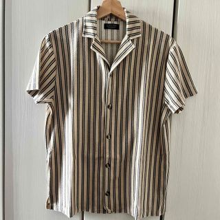 ザラ(ZARA)の【トモナオ0413様専用】ZARA  ストライプテクスチャーシャツ(シャツ)