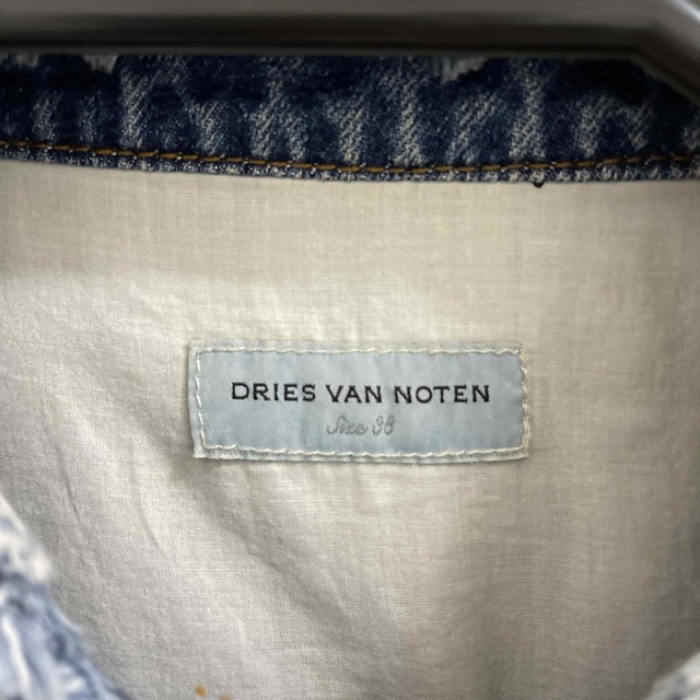 DRIES VAN NOTEN(ドリスヴァンノッテン)のドリスヴァンノッテン  デニムジャケット　38 レディースのジャケット/アウター(Gジャン/デニムジャケット)の商品写真