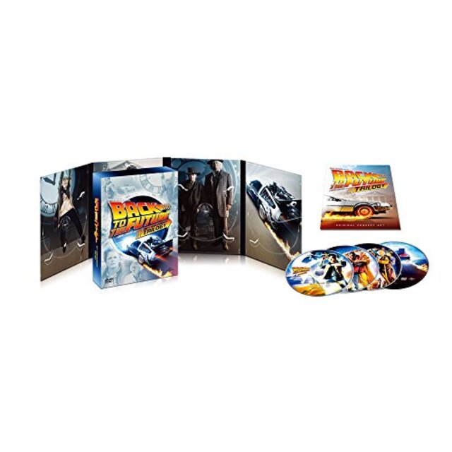 バック・トゥ・ザ・フューチャー トリロジー 30thアニバーサリー・デラックス・エディション DVD-BOX w17b8b5