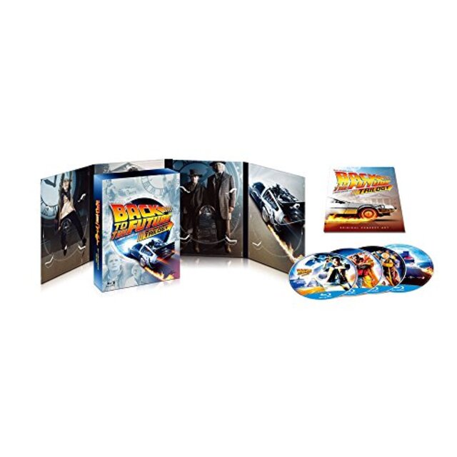 バック・トゥ・ザ・フューチャー トリロジー 30thアニバーサリー・デラックス・エディション ブルーレイBOX [Blu-ray] w17b8b5