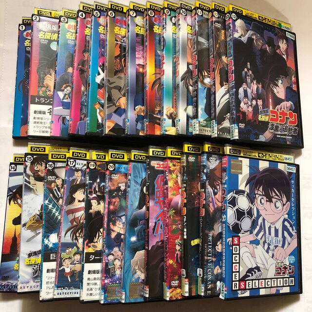 名探偵コナン 劇場版 DVD 25巻セットの通販 by てるてる坊主's shop