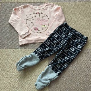 サニーランドスケープ(SunnyLandscape)のトレーナー、パンツ セット95(Tシャツ/カットソー)