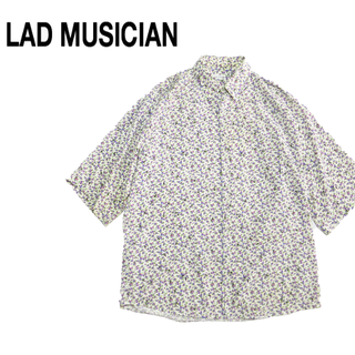 ラッドミュージシャン(LAD MUSICIAN)の美品 ラッドミュージシャン 花柄 スカル 髑髏 総柄 シャツ 44(シャツ)