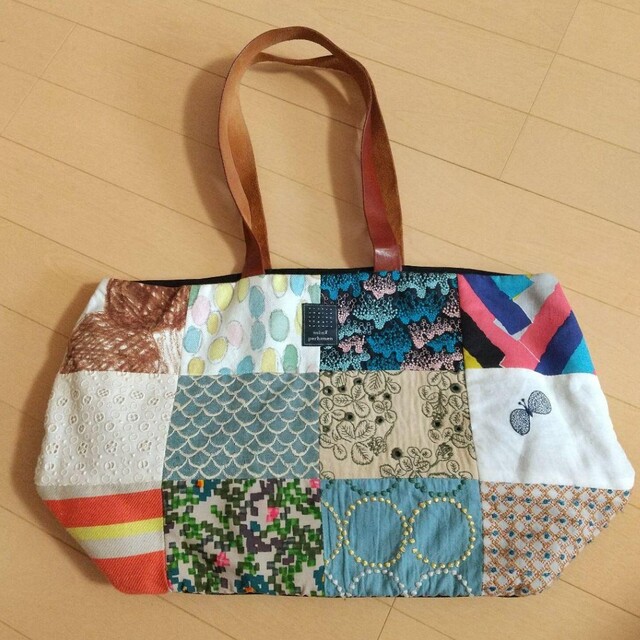 ミナペルホネン piecebag ピースバッグ トート パッチワーク ショルダー