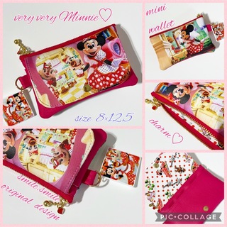 🎀very very Minnie//ミニウォレット🎀(ポーチ)