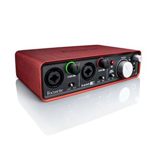 【中古】Focusrite Scarlett 2i2 オーディオインターフェイス g6bh9ry(その他)