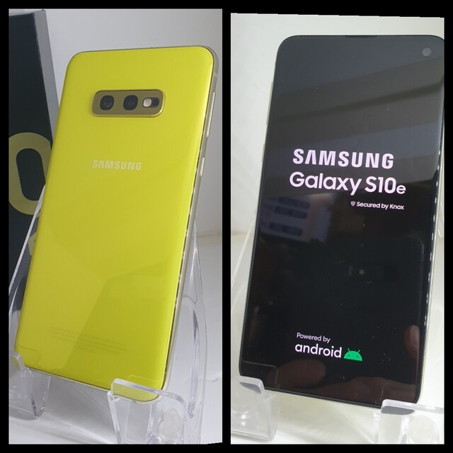 SAMSUNG(サムスン)のGalaxy S10e Canary Yellow Dual Sim 美品 スマホ/家電/カメラのスマートフォン/携帯電話(スマートフォン本体)の商品写真