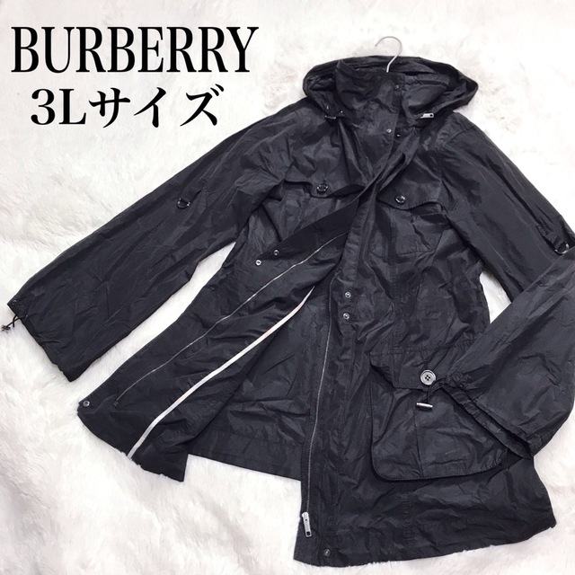 BURBERRY - 美品 大きいサイズ 3L BURBERRY ナイロンジャケット