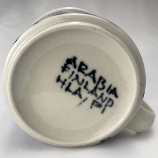 (ご予約品)ARABIA HLA WHITE ビアマグ アラビア