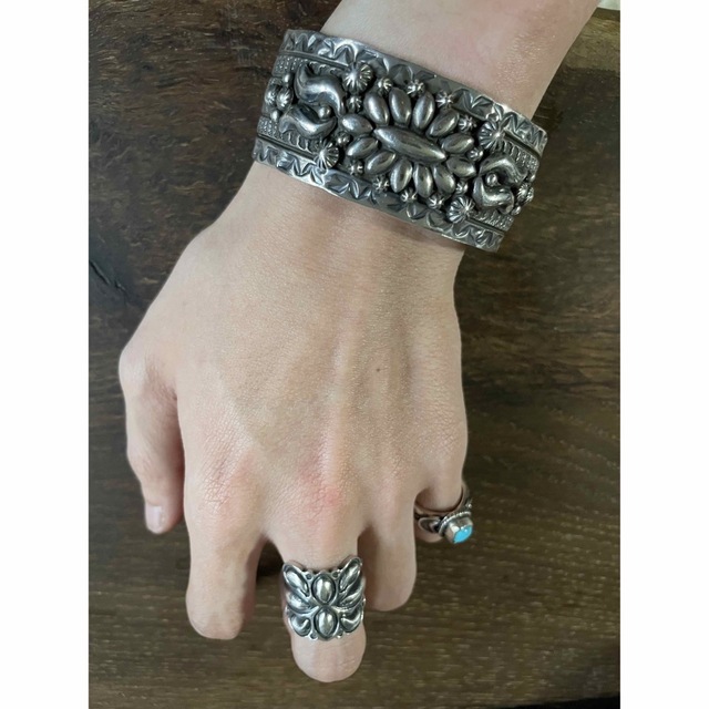 INDIAN JEWELRY(インディアンジュエリー)の【SUNSHINE REEVES】silver925 × turquoise レディースのアクセサリー(リング(指輪))の商品写真