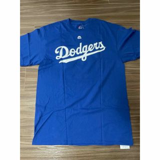 マジェスティック(Majestic)のLA DODGERS ダルビッシュ Tシャツ レア MLB(Tシャツ/カットソー(半袖/袖なし))