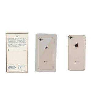 アップル(Apple)の中古 SIMフリ  アップル  Apple iPhone 8 64GB ゴールド(携帯電話本体)
