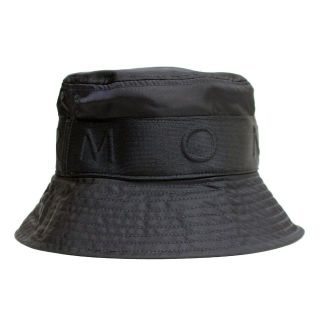 3 MONCLER ネイビー ロゴ バケットハット 男女兼用 size M