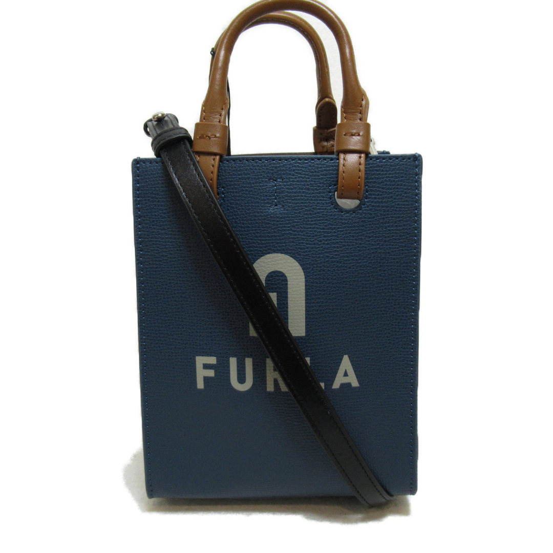 美品　FURLA フルラ　ヴァーシティ　トートバッグ