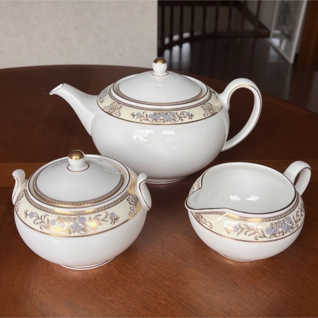 WEDGWOOD - 【黒壺美品】ウェッジウッド☆クリブデン☆ティーポット