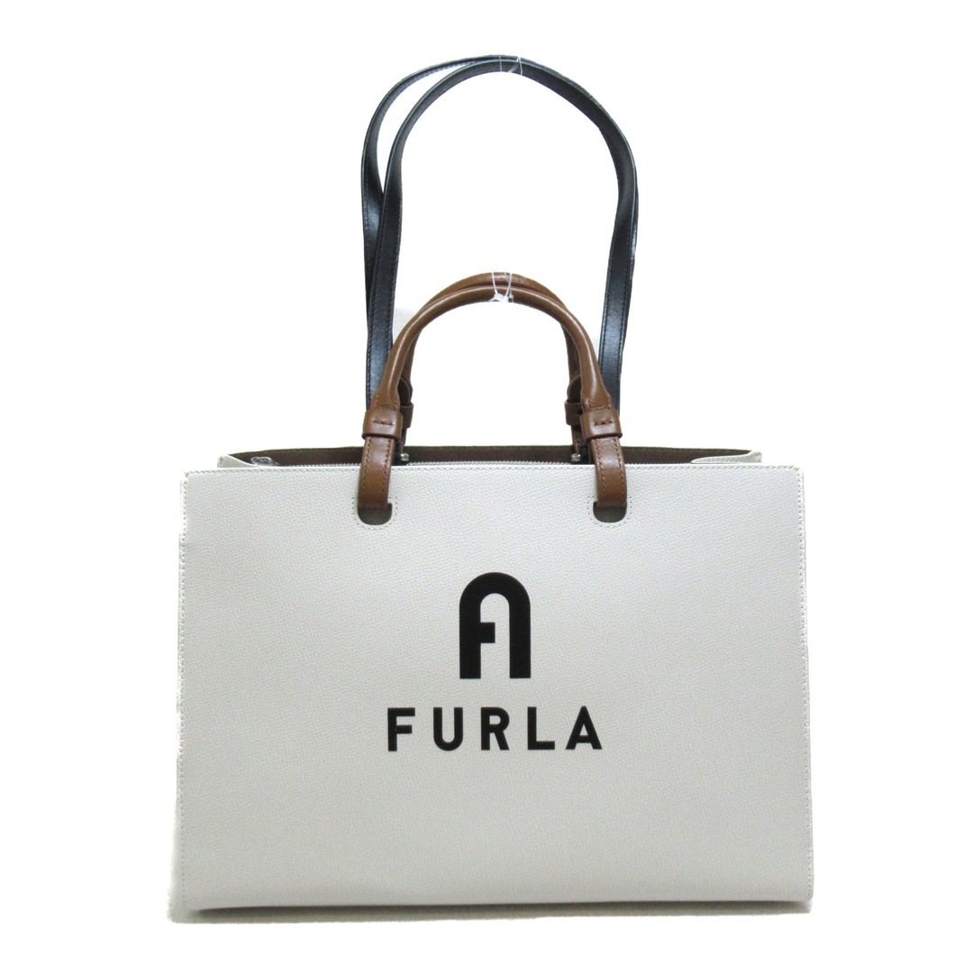 FURLA ヴァーシティ 2WAY トートバッグ ショルダーバッグ レザー