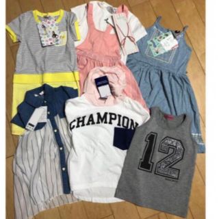 チャンピオン(Champion)の新品タグ付き 110 まとめ売り 6点(ワンピース)