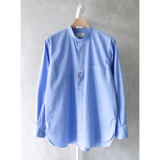 コモリ(COMOLI)の21ss HERILL Suvin Stand Collar Shirt  2(シャツ)