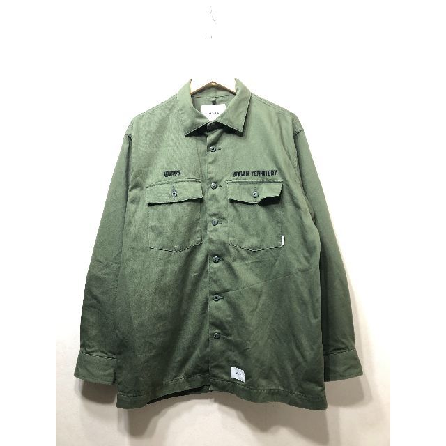 080481● 22SS WTAPS BUDS LS COTTON TWILL