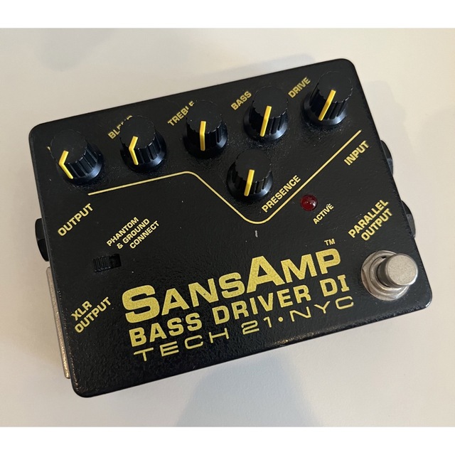 TECH21 SansAmp BASS DRIVER DI V1 前期 初期型