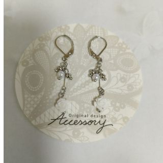 ハンドメイド♡フックピアス(ピアス)