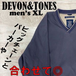 【DEVON&TONES】 プルオーバー グレー XL(その他)