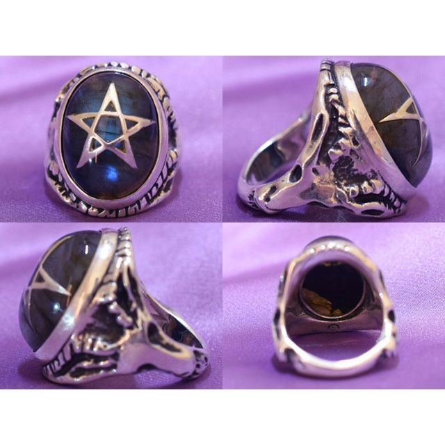 ALEX STREETER Angel Heart Ring SP Stone メンズのアクセサリー(リング(指輪))の商品写真