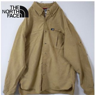 ザノースフェイス(THE NORTH FACE)のザ・ノースフェイス  THE NORTH FACE 長袖シャツ M  オーカー(シャツ)