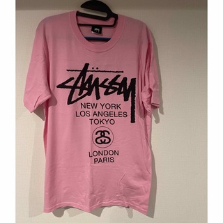 ステューシー(STUSSY)のstussy WORLD TOUR TEE(Tシャツ/カットソー(半袖/袖なし))