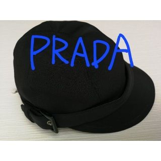 プラダ(PRADA)のPRADA　キャップ　黒(キャップ)