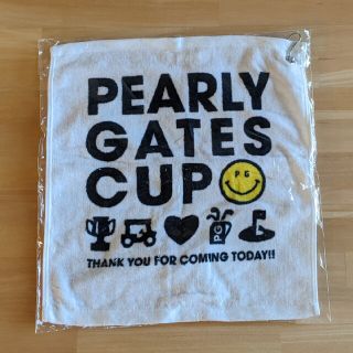 パーリーゲイツ(PEARLY GATES)の【非売品】パーリーゲイツカップフック付タオル(タオル/バス用品)