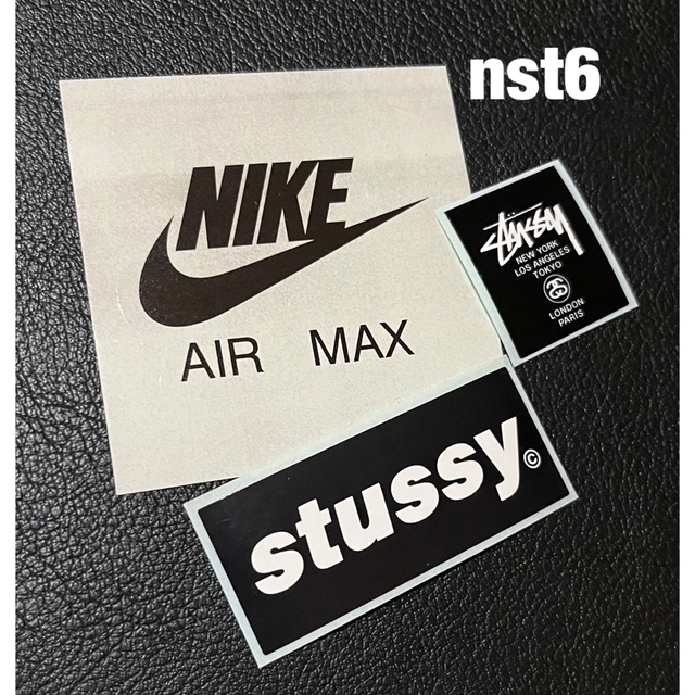 STUSSY(ステューシー)のSTUSSY & NIKE Sticker ステューシー・ナイキ ■nst6  メンズのファッション小物(その他)の商品写真